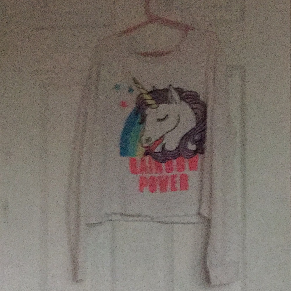 Cropped sweatshirt